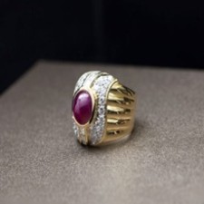 엘리오라 캐보션 루비반지