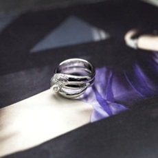 플래티넘 백금 스네이크링