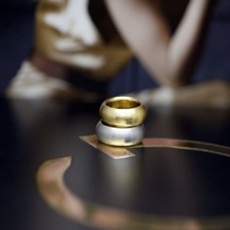 백금 8mm 비비반지