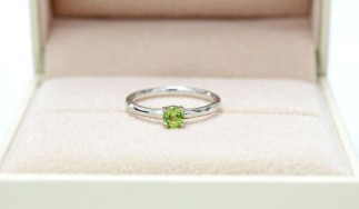 천연 탄생석반지